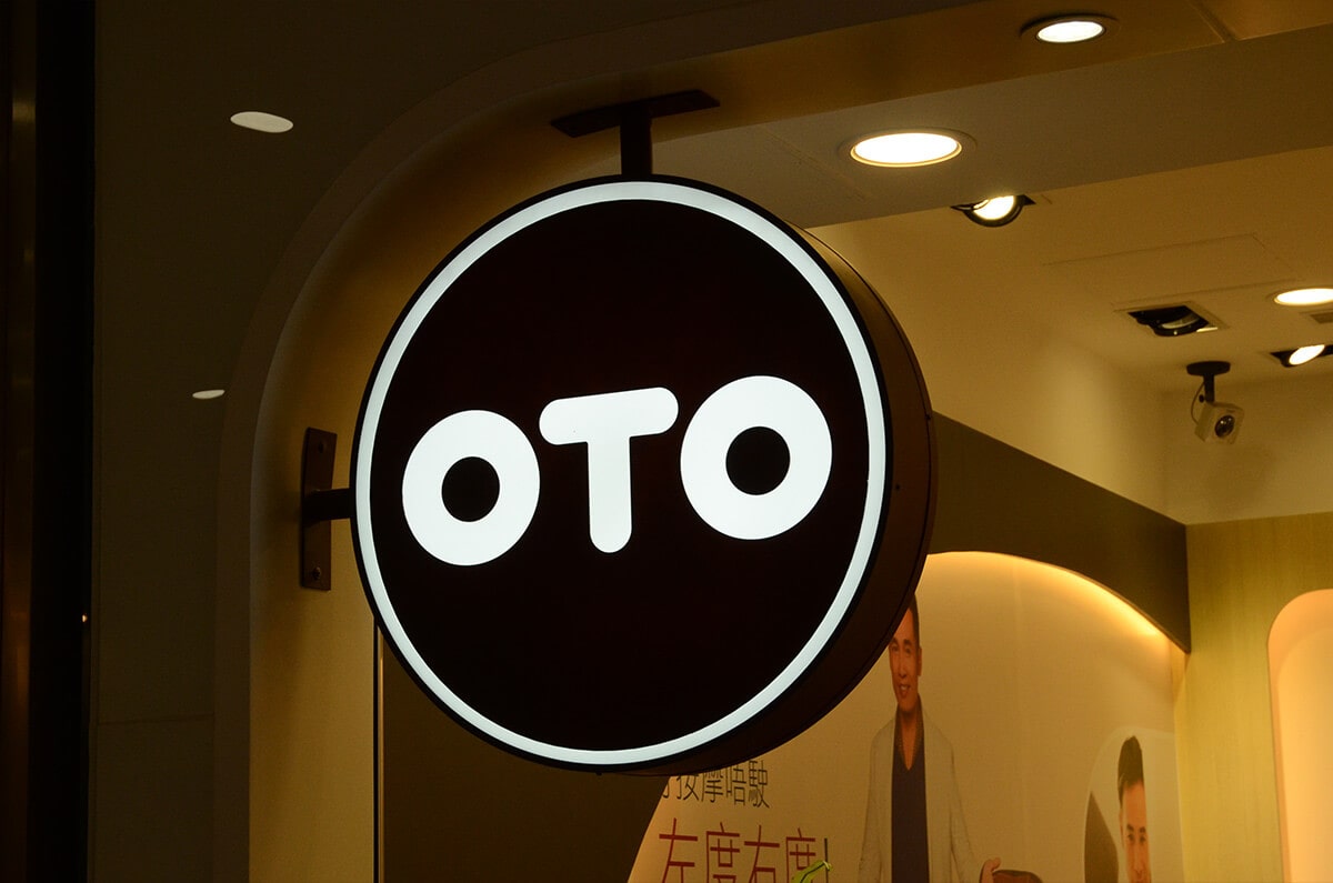 Round backlit light box signs